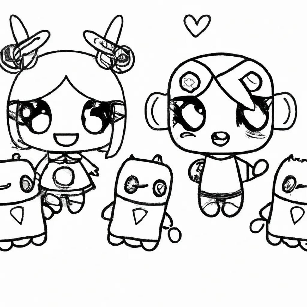 Figura Bonecos Kawaii2 Figura Bonecos Kawaii2