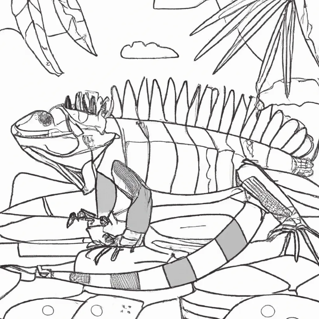 Figura Iguana Marinha2