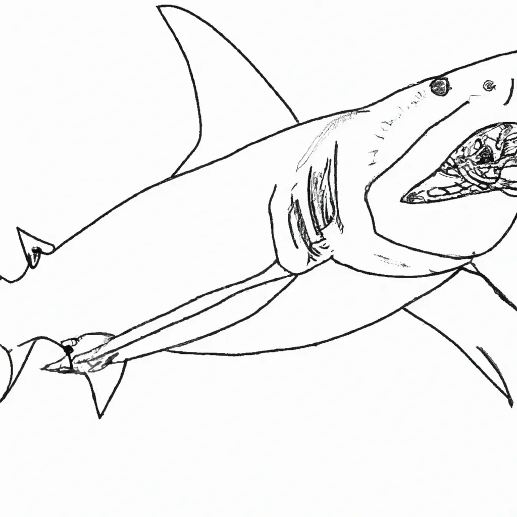Figura tubarao megalodon