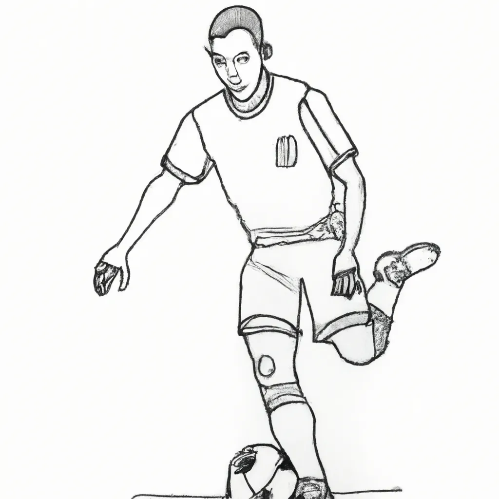 Como Desenhar Jogadores De Futebol Passo A Passo