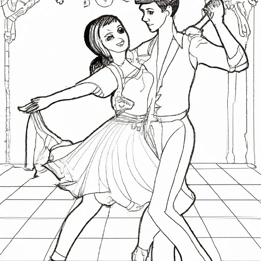 Imprimir Casal Dancando Imprimir Casal Dancando