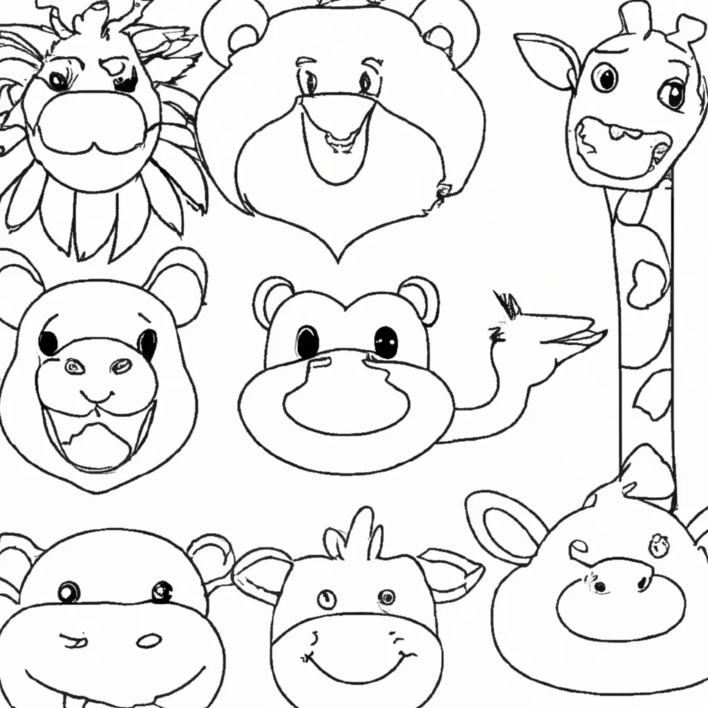 Moldes Caras de Animais Moldes Caras de Animais