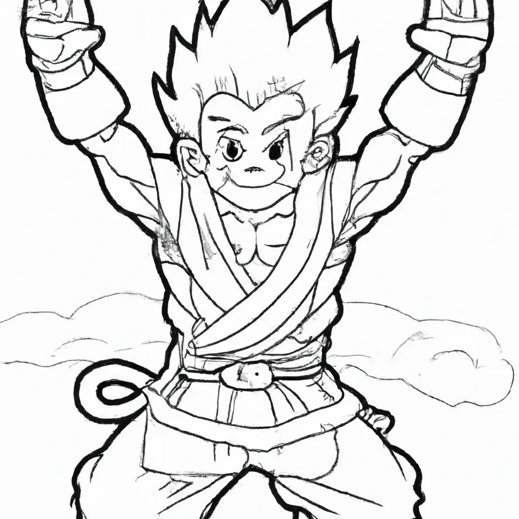 Moldes Goku Macaco Moldes Goku Macaco