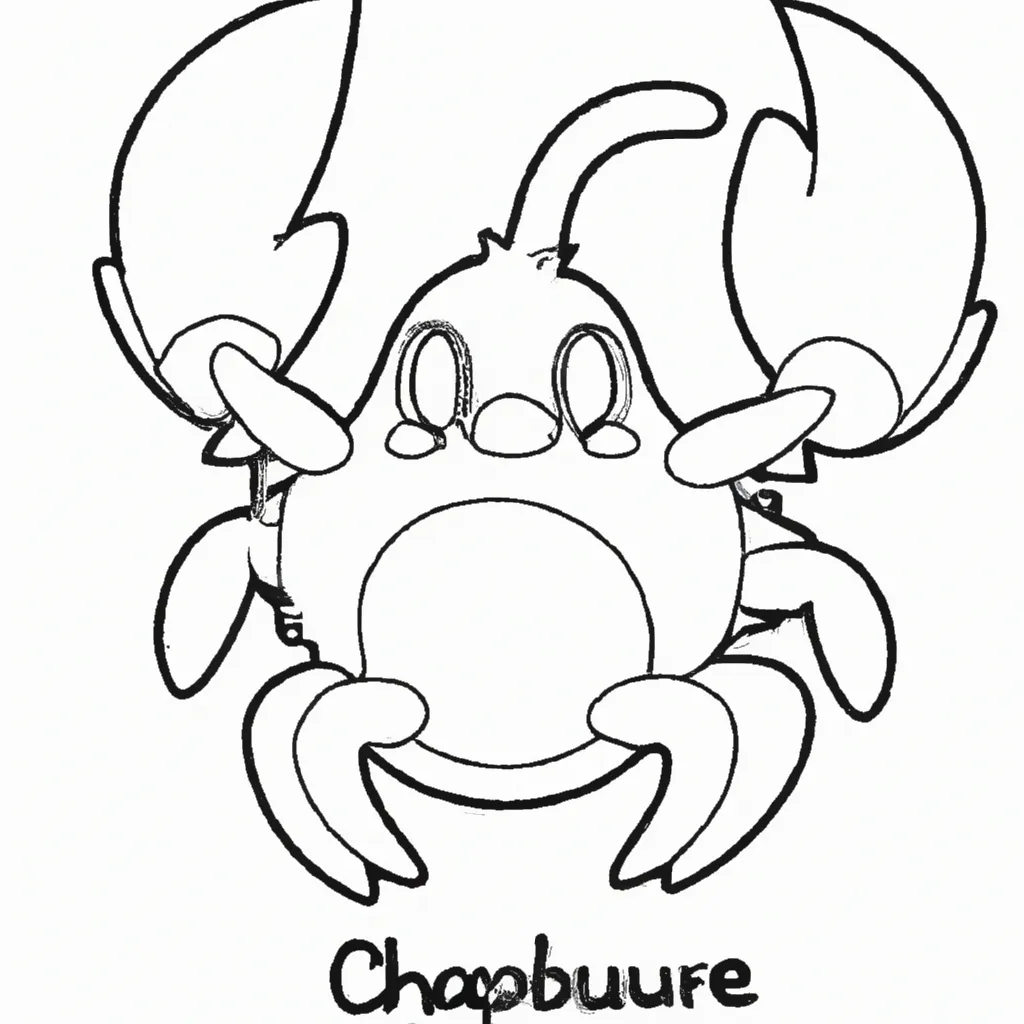 Moldes Pokemons que Parecem Caranguejo2