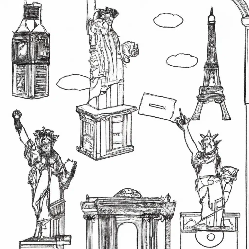 Moldes monumentos famosos2 Moldes monumentos famosos2