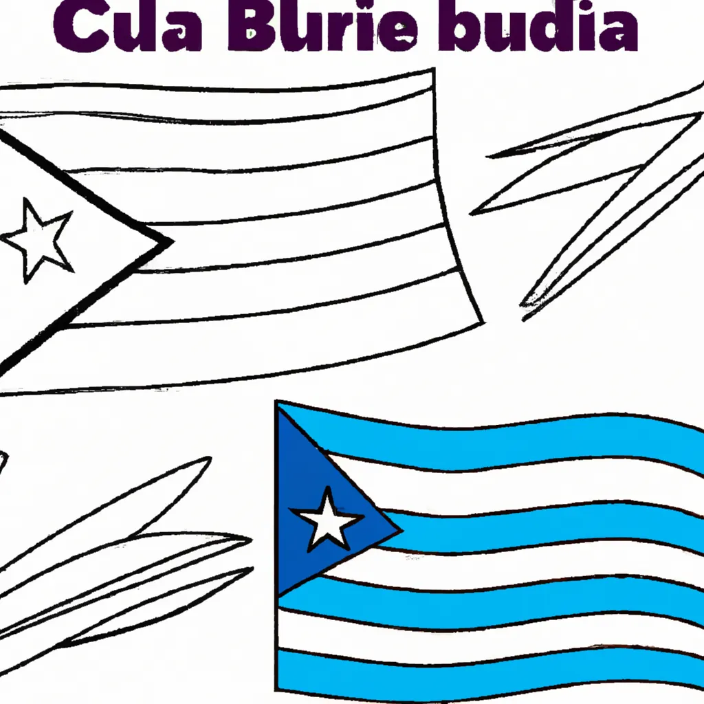 Pintar Bandeira de Cuba
