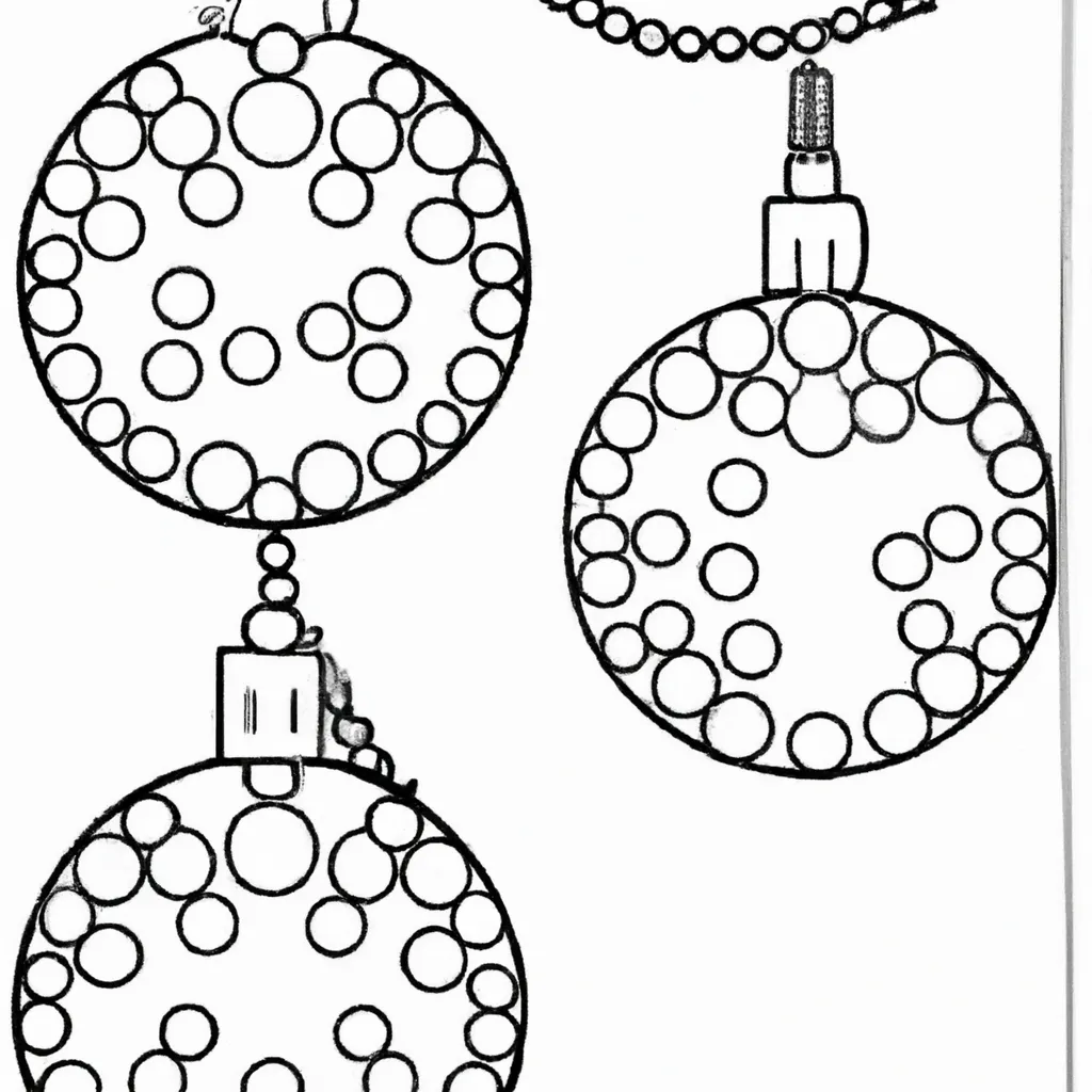 Pintar bolinhas de natal2