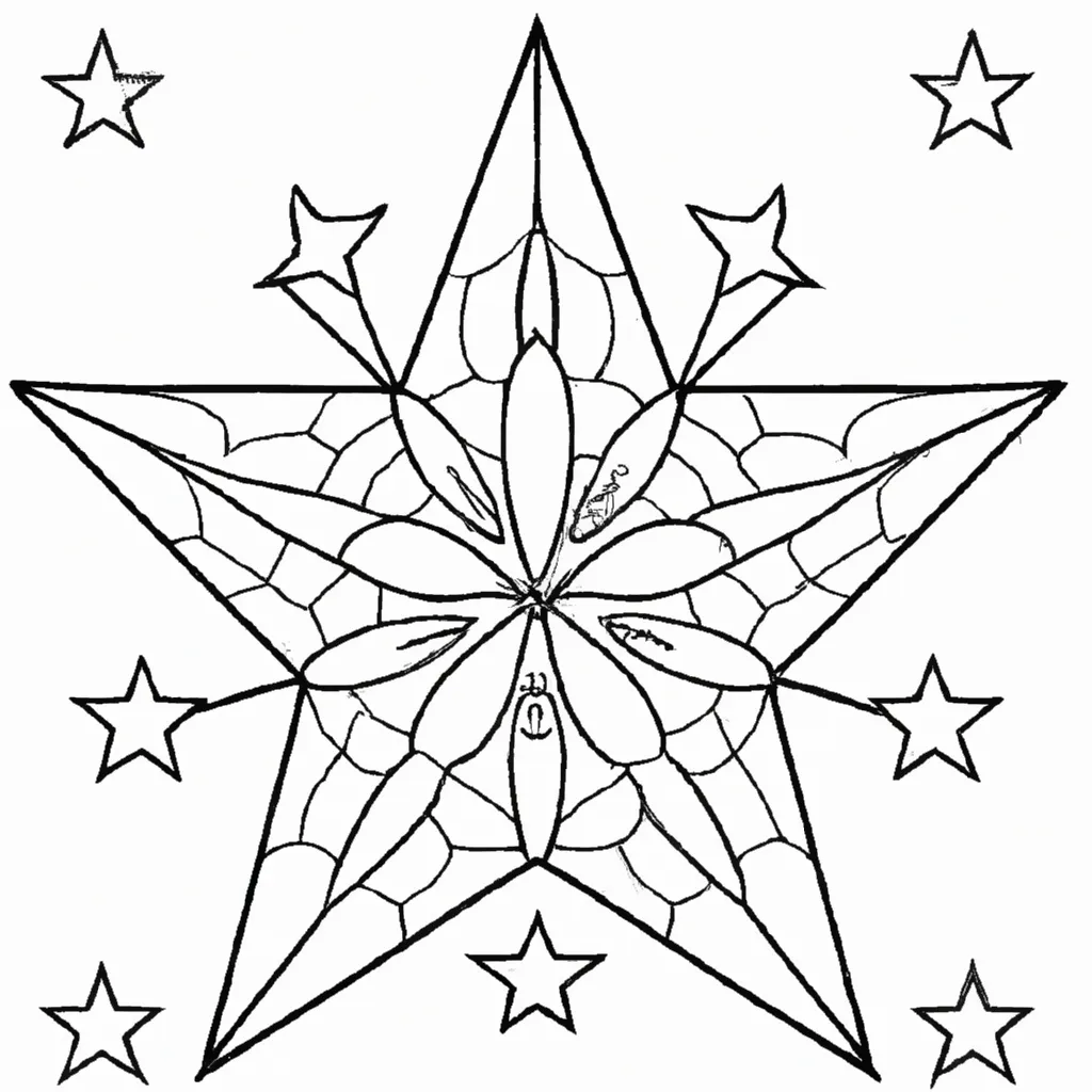 Pintar estrela de 7 pontas2