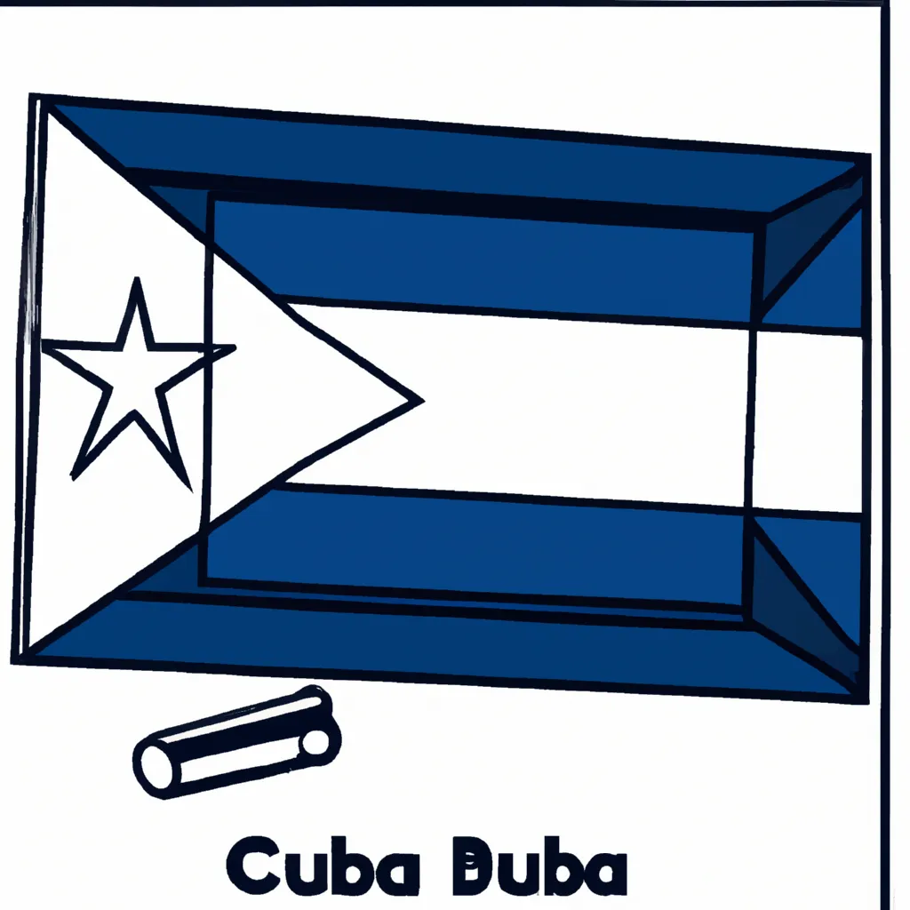 Vetores Bandeira de Cuba2