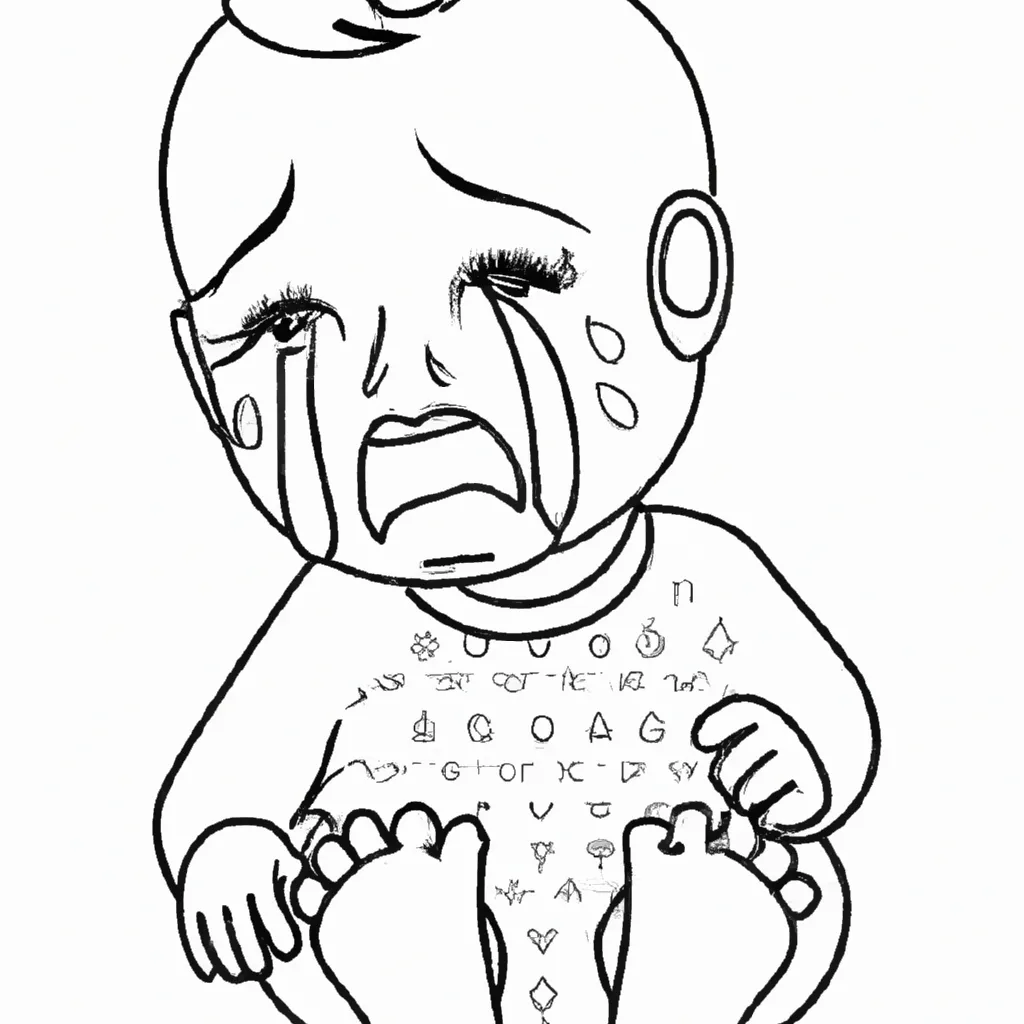 Vetores Bebe Chorando