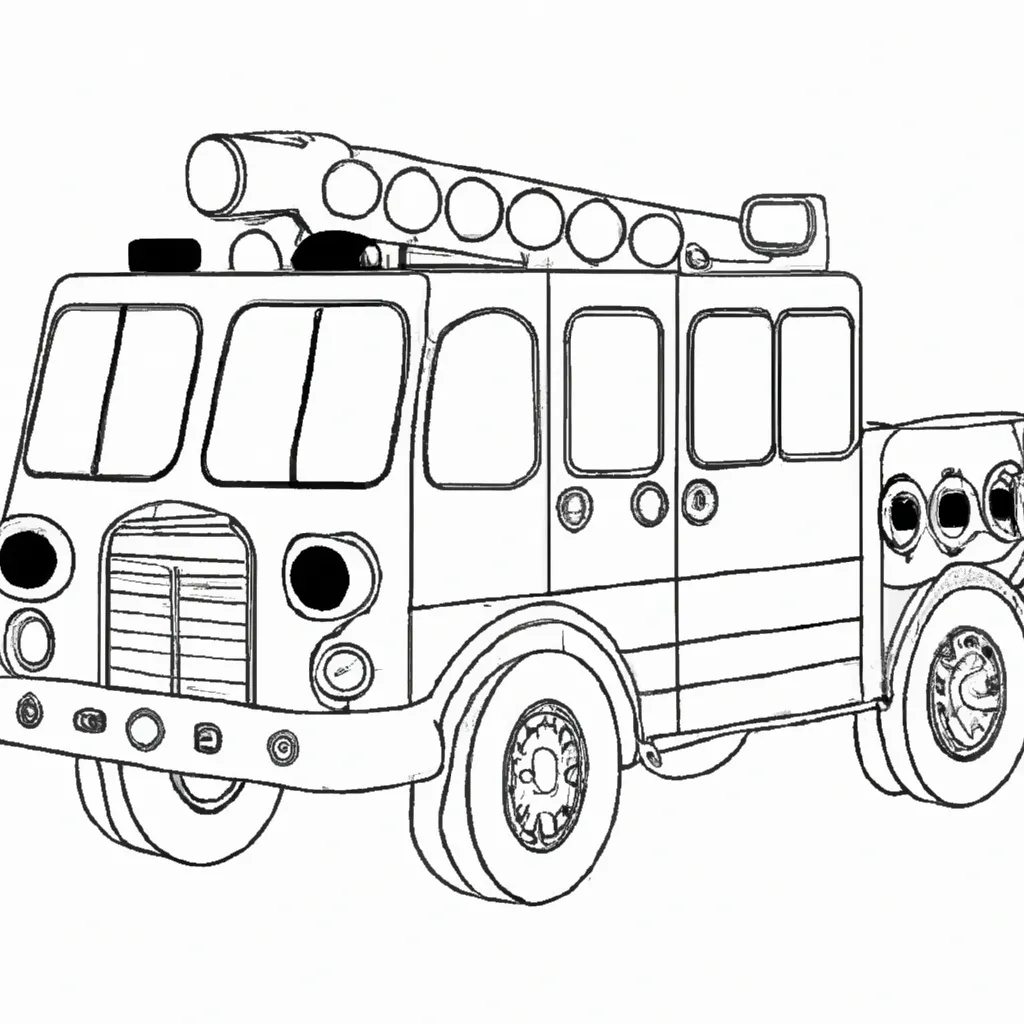 Vetores Carro de Bombeiro