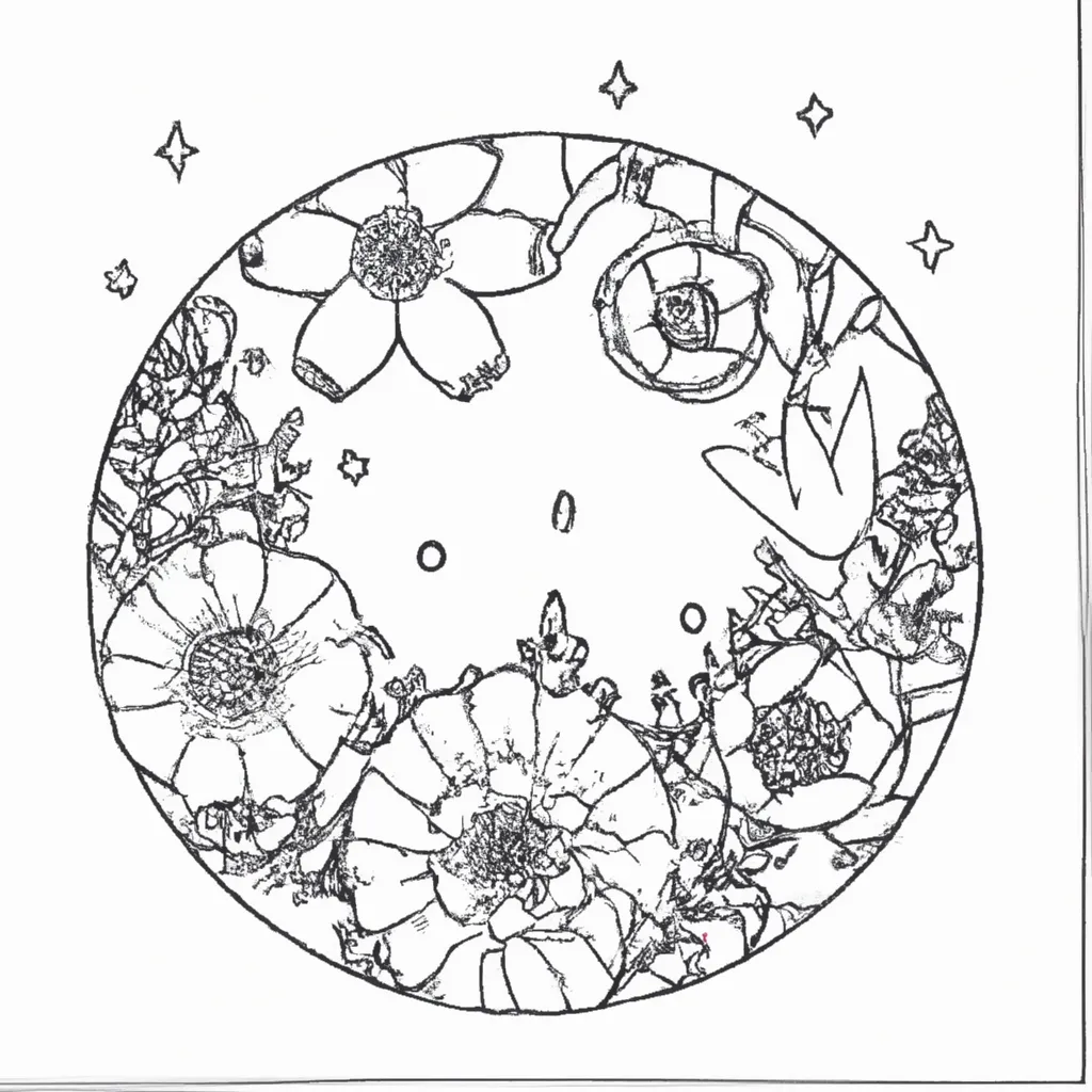 Vetores Circulo com Flores2 Vetores Circulo com Flores2
