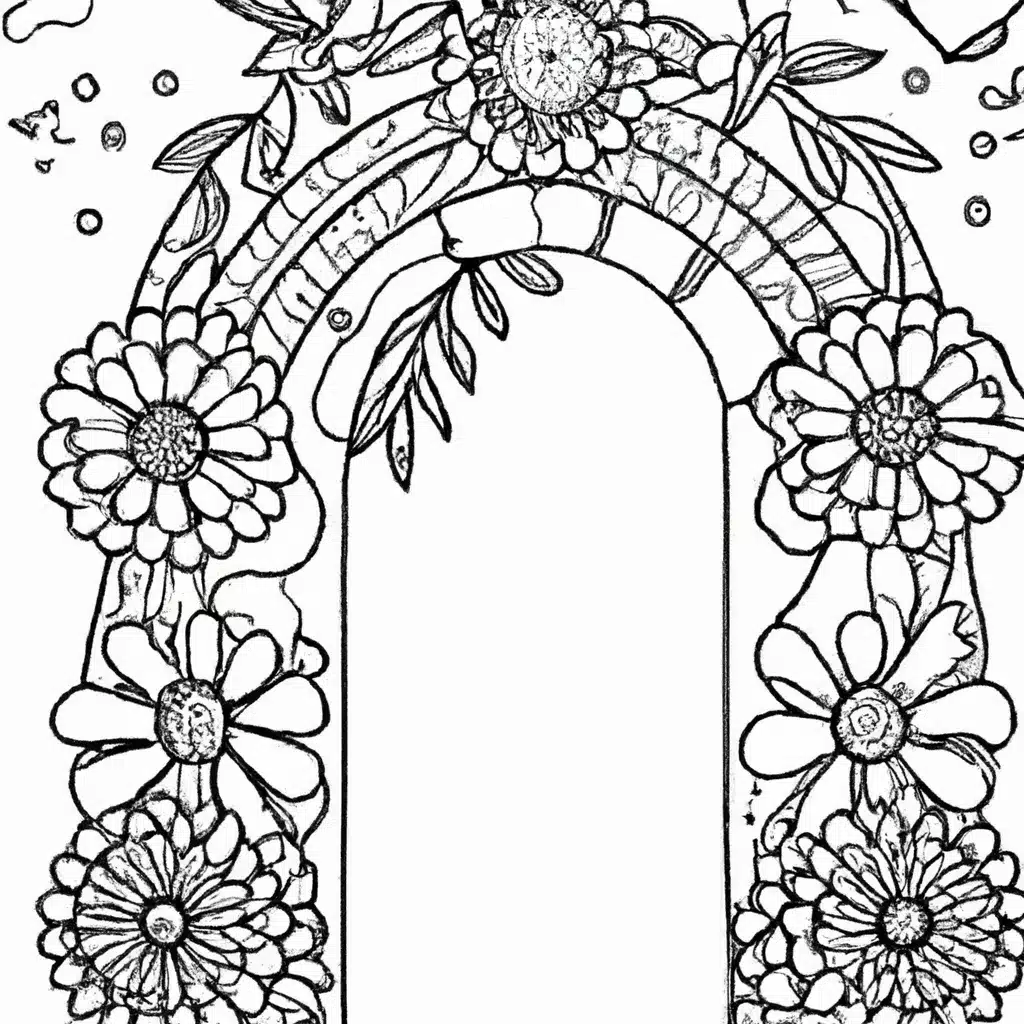 Atividades arco de flor