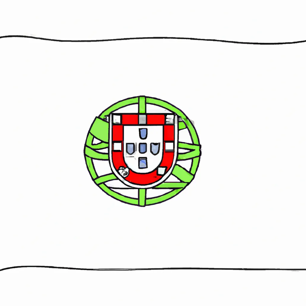 Colorir bandeira de portugal2