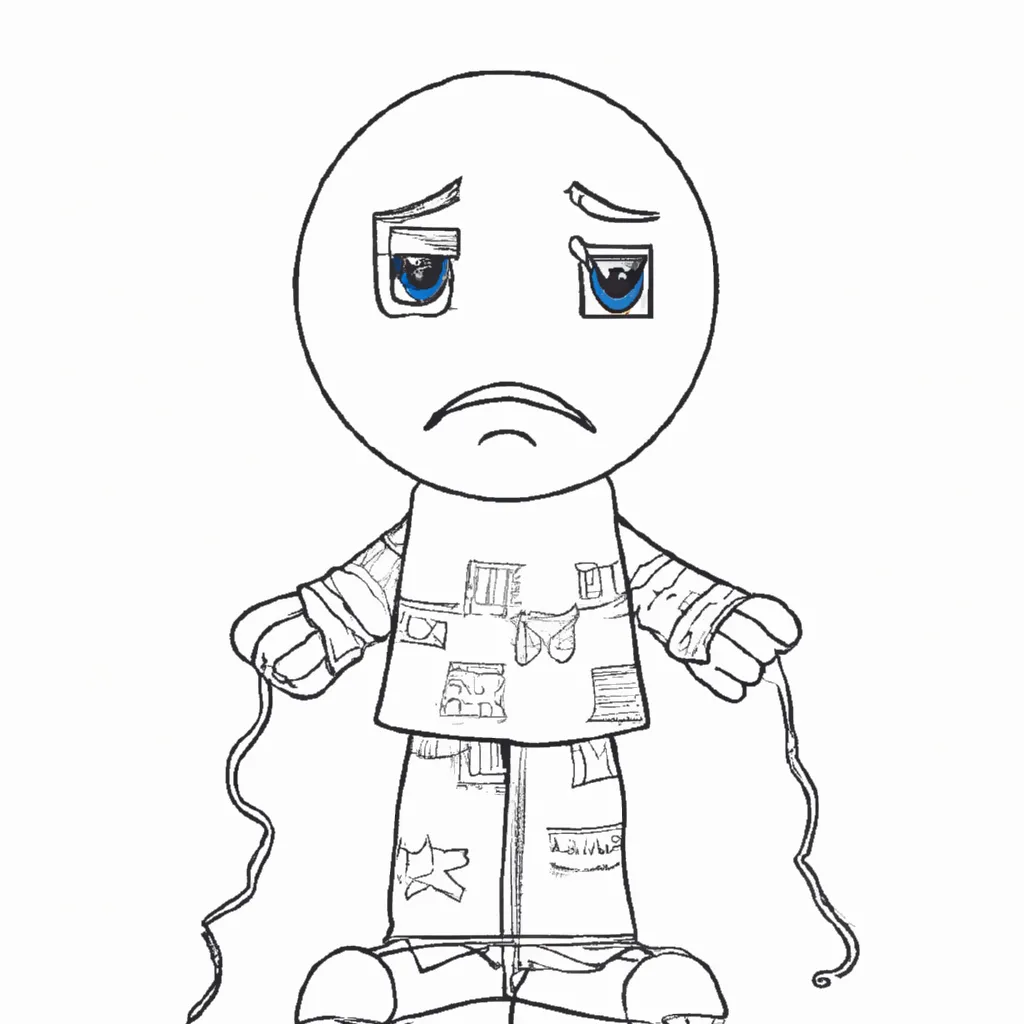 Desenhos Boneco Triste