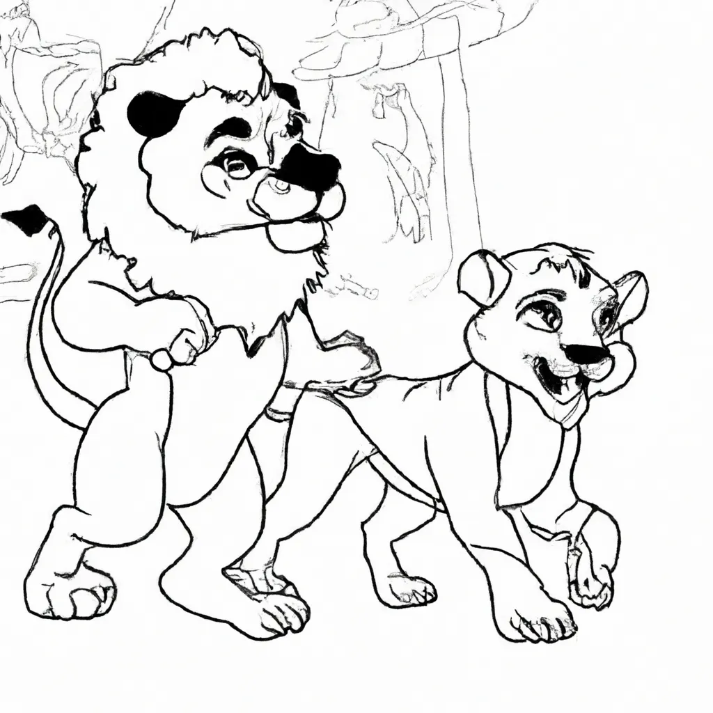 Desenhos Hienas do Rei Leao Desenhos Hienas do Rei Leao