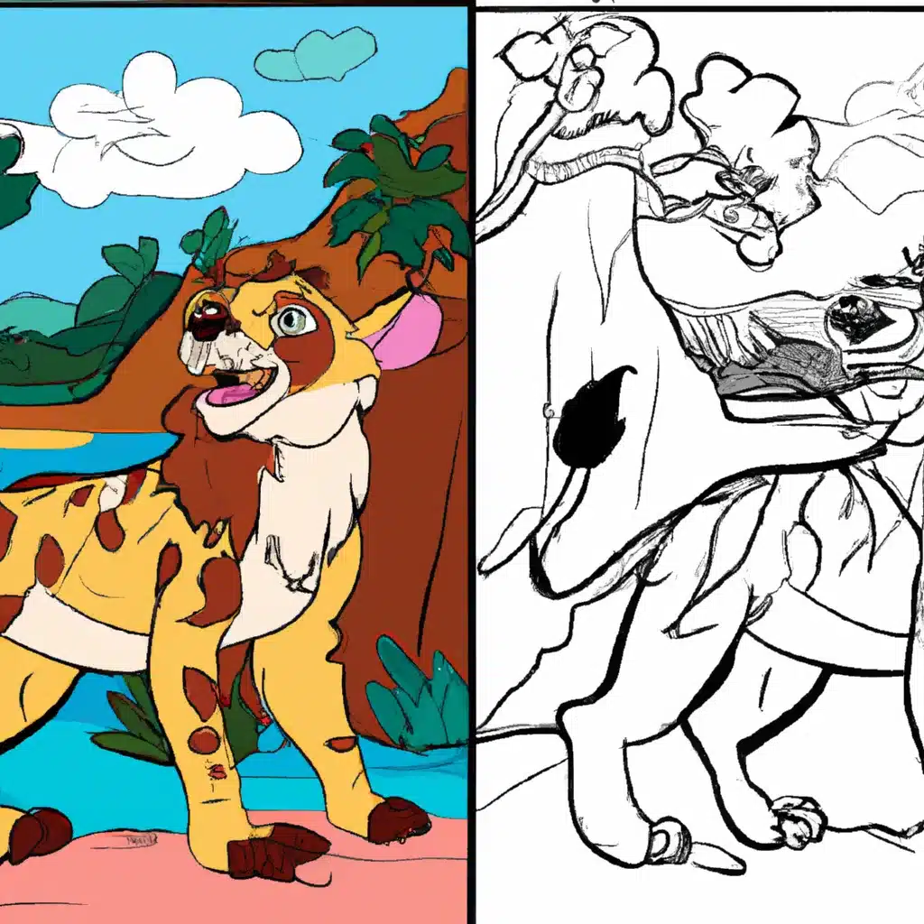 Desenhos Hienas do Rei Leao2 Desenhos Hienas do Rei Leao2