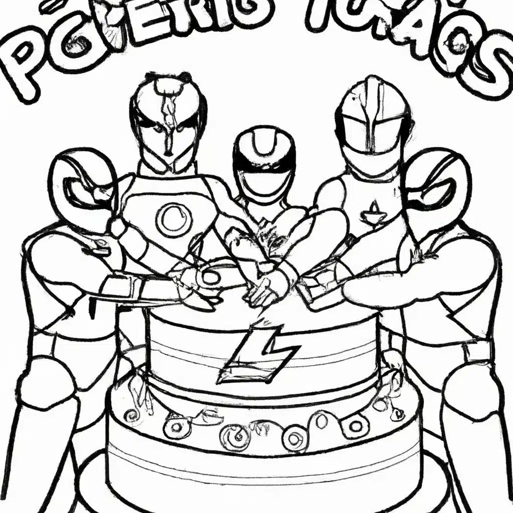 Dicas bolo de aniversario power rangers