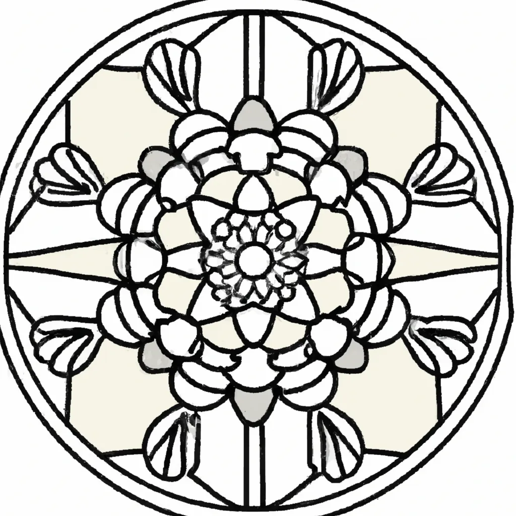Dicas mandala de mosaico Dicas mandala de mosaico