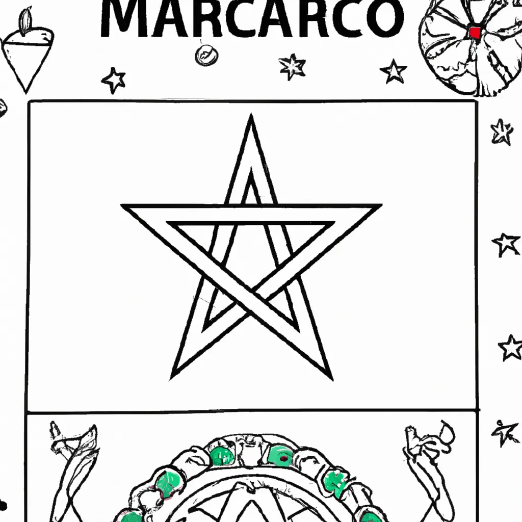 Figura Bandeira de Marrocos