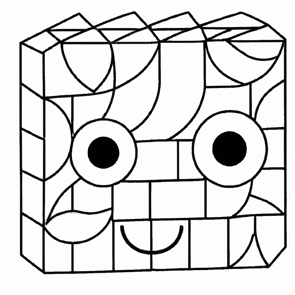 Figura Cabeca Quadrada