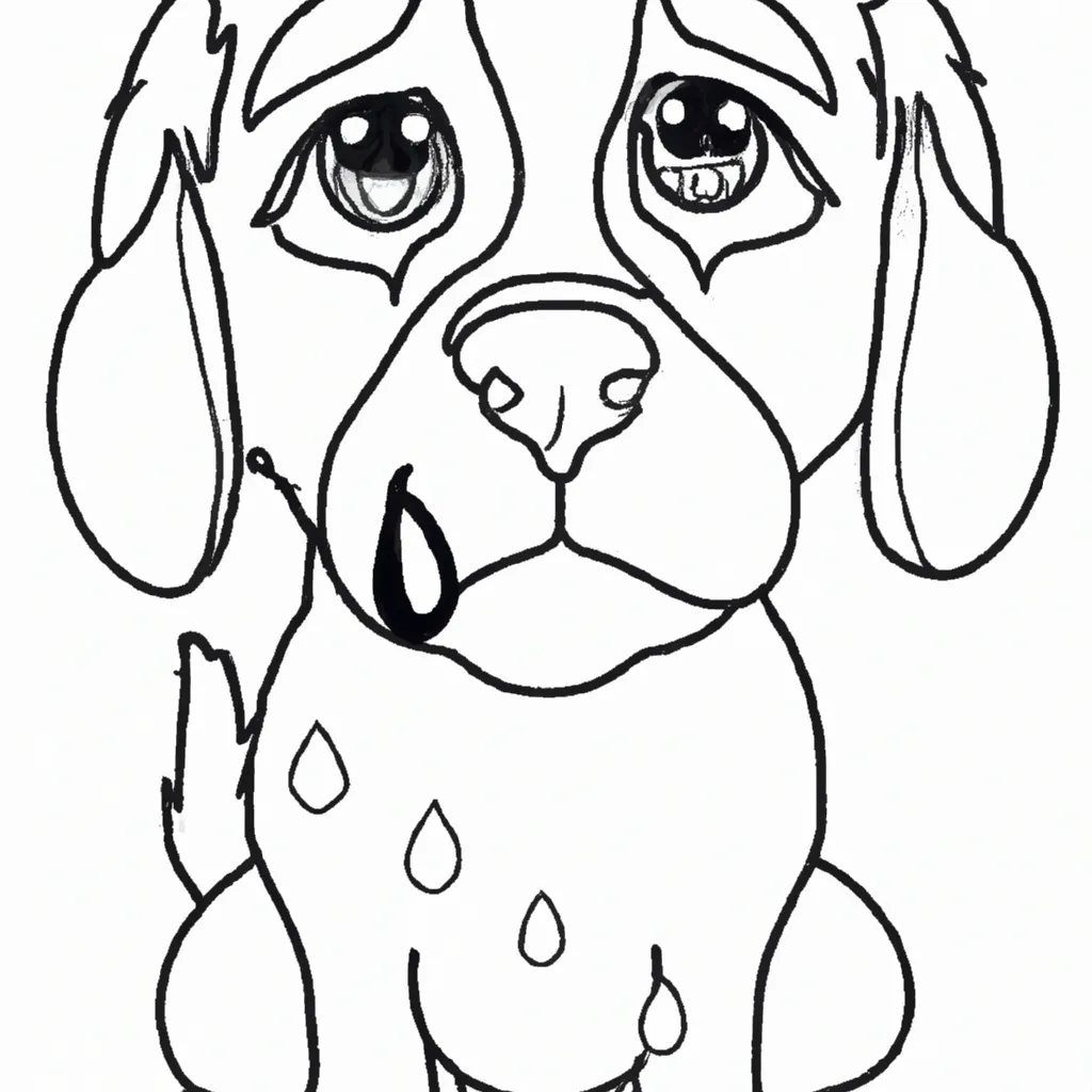 Figura Cachorro Chorando Figura Cachorro Chorando