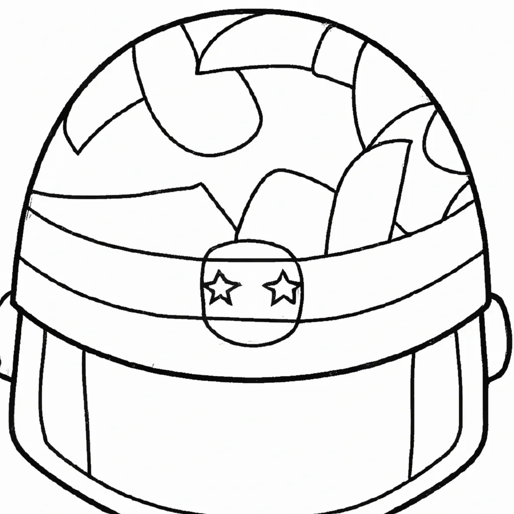 Figura Capacete de Guerra Figura Capacete de Guerra