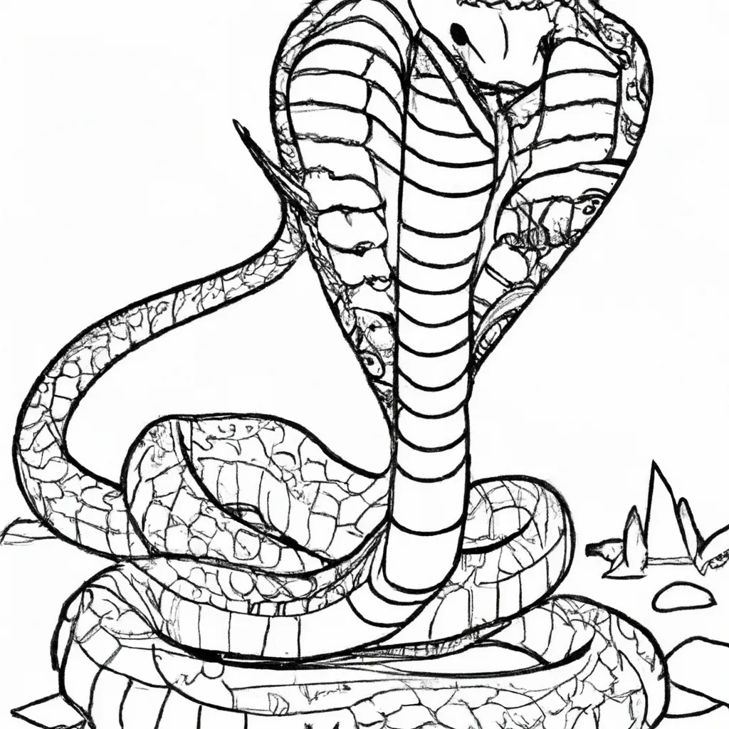 Figura Cobra Atacando