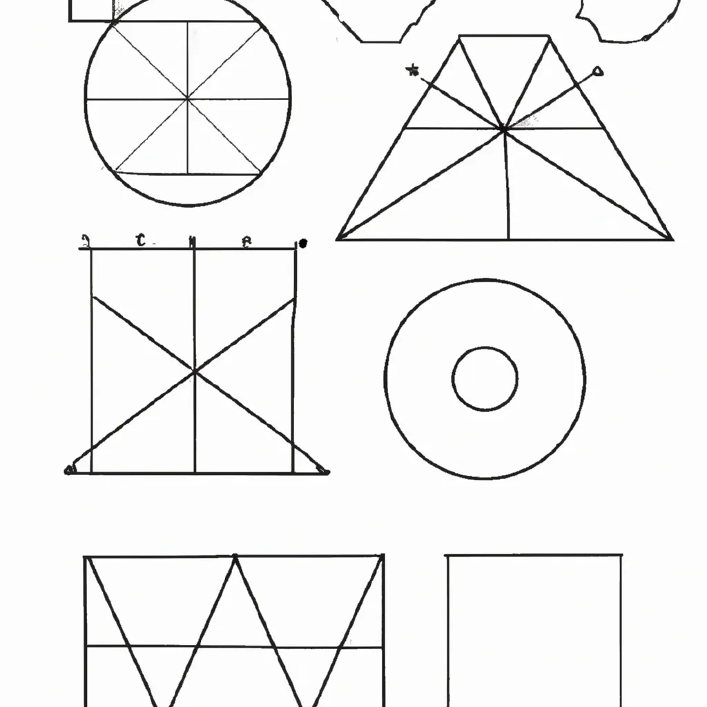 10 Desenhos Geométricos para Imprimir e Colorir!