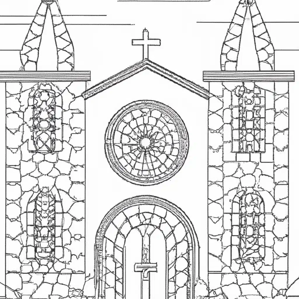 Figura Mosaico de Igreja