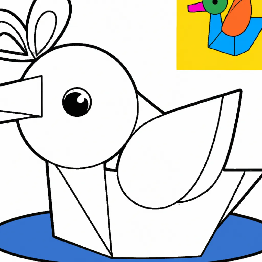 Figura Patinho de Papel