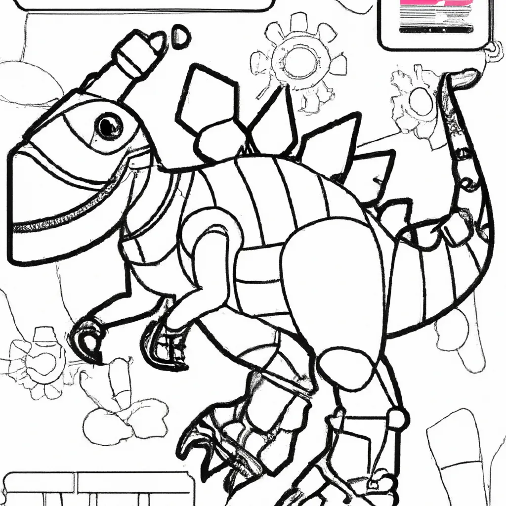 Figura Robo Dinossauro Figura Robo Dinossauro