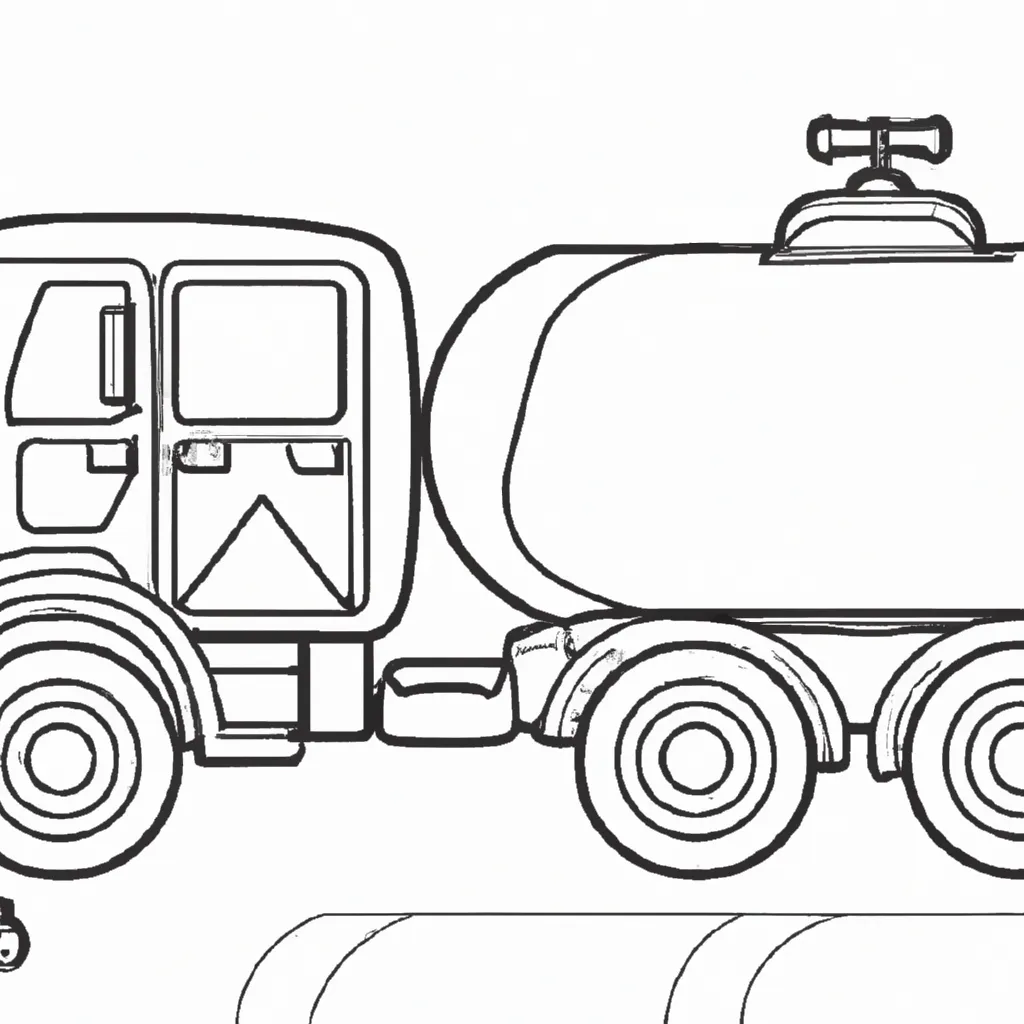 Figura caminhao tanque