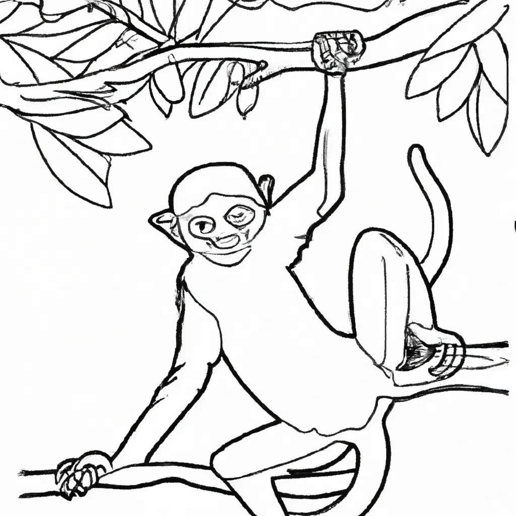 Figura macaco engracado