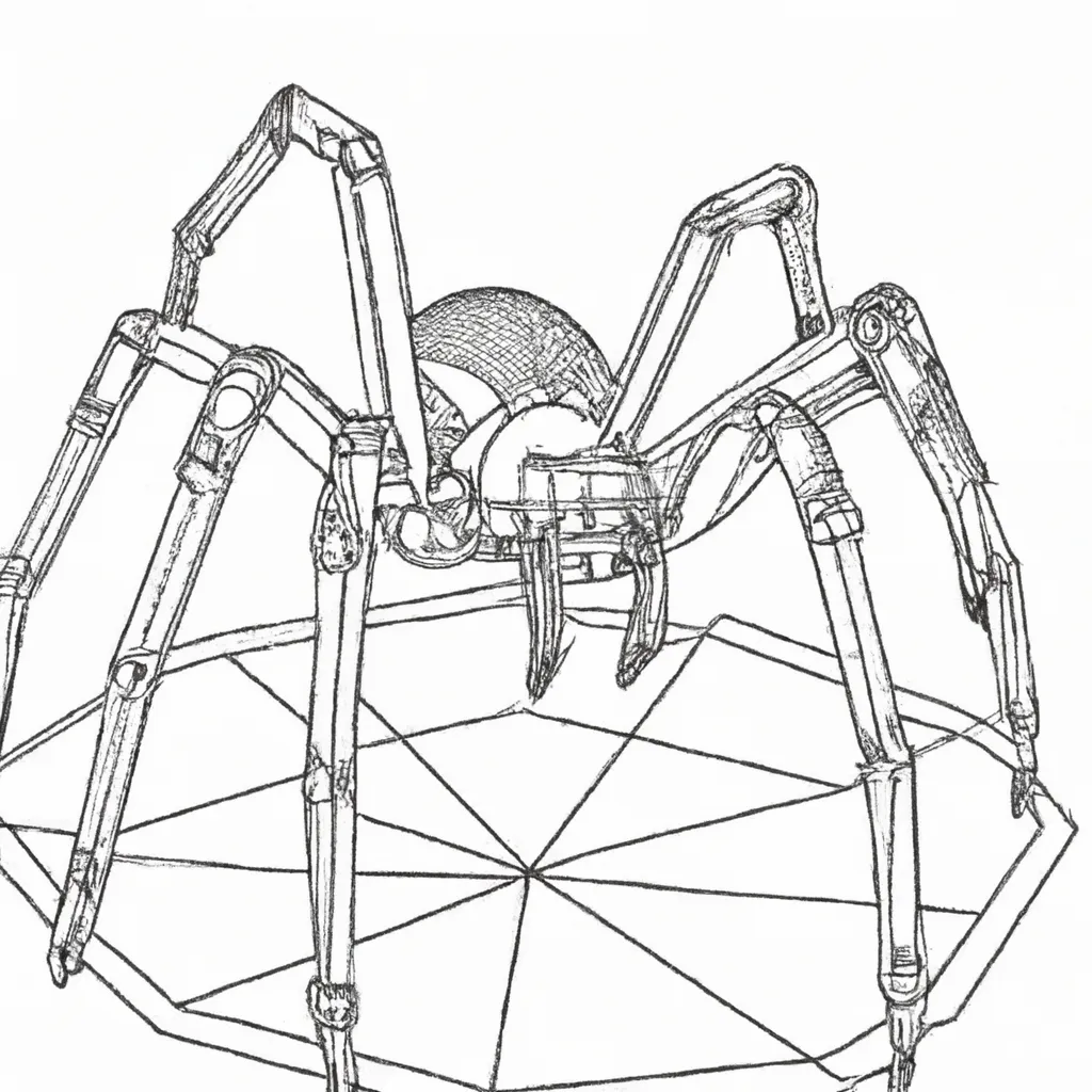 10 Desenhos de Aranhas em 3D para Imprimir e Colorir