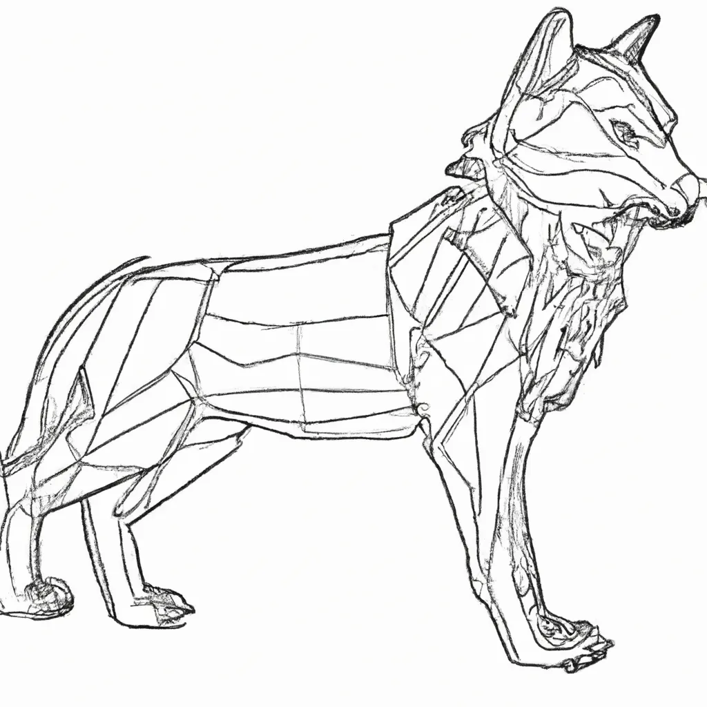 Fotos lobos em 3d