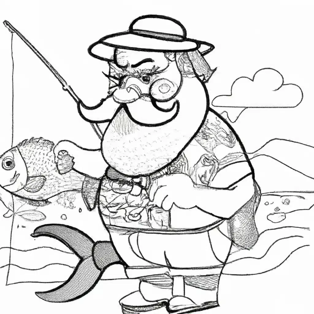 Fotos velhinho pescador