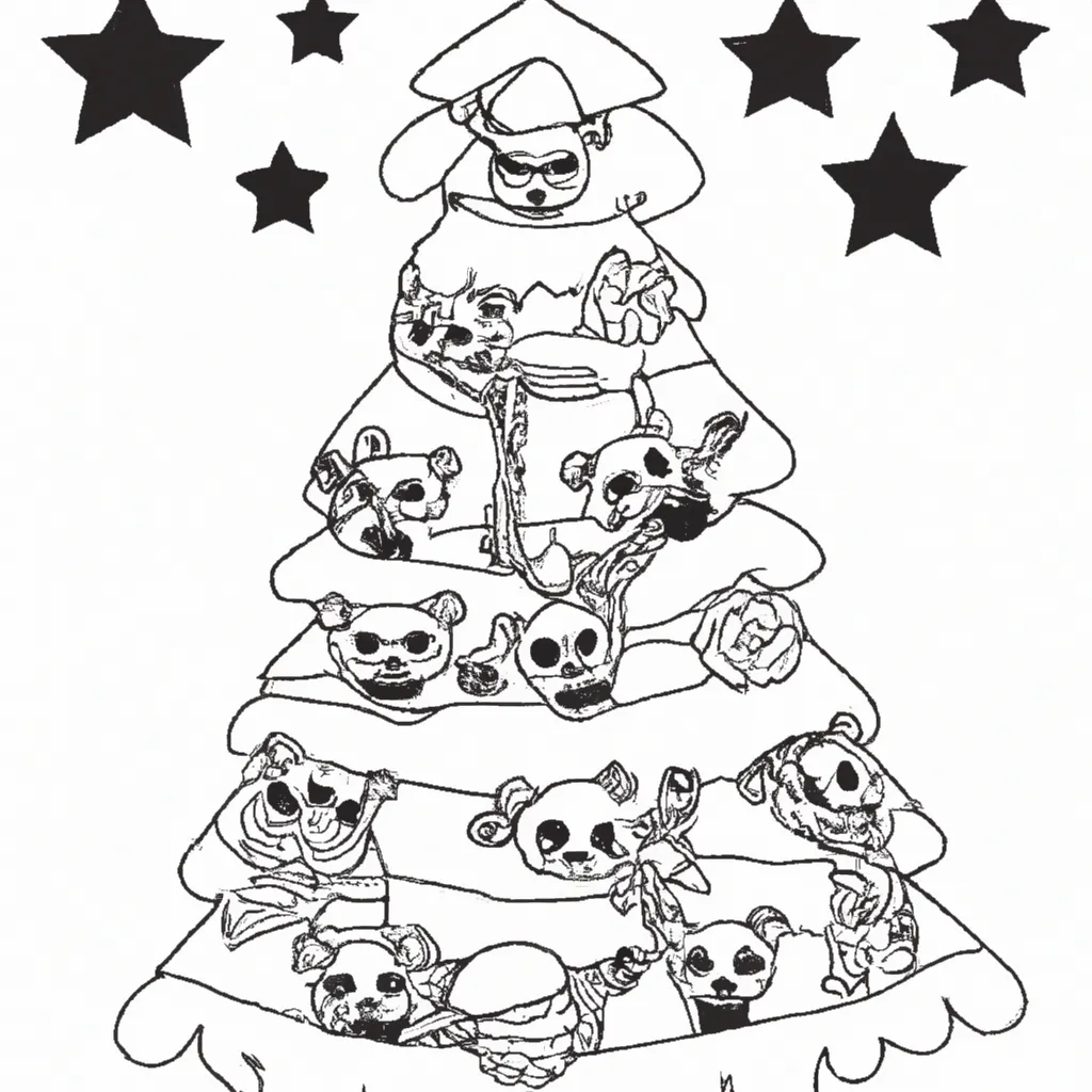 Ideias Arvore de Natal de Ursinhos