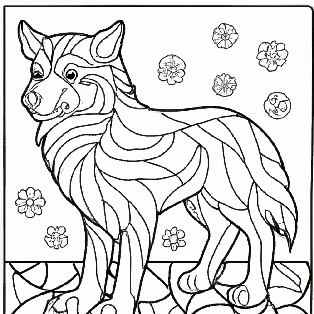 Ideias Mosaico de Lobo