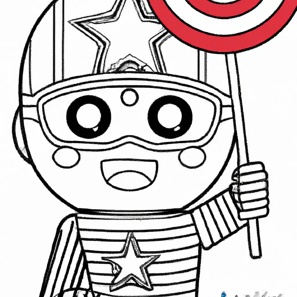 Ideias pirulito capitao america
