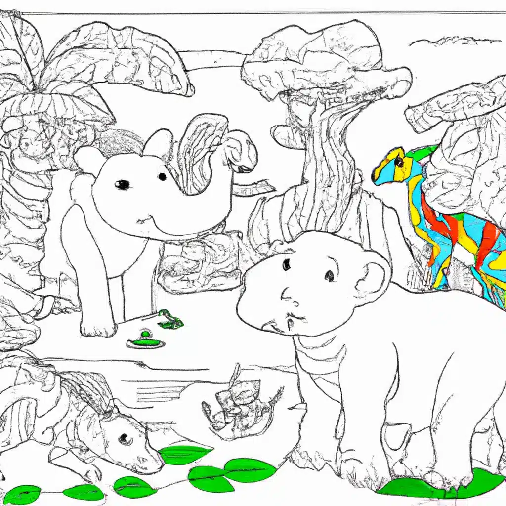 10 Desenhos de Animais Terrestres para Imprimir e Colorir!