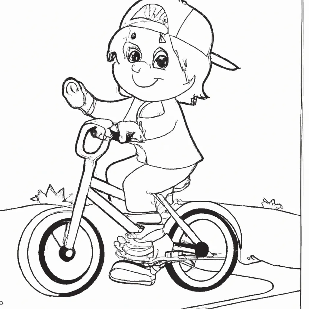 Imagens Crianca Andando de Bicicleta