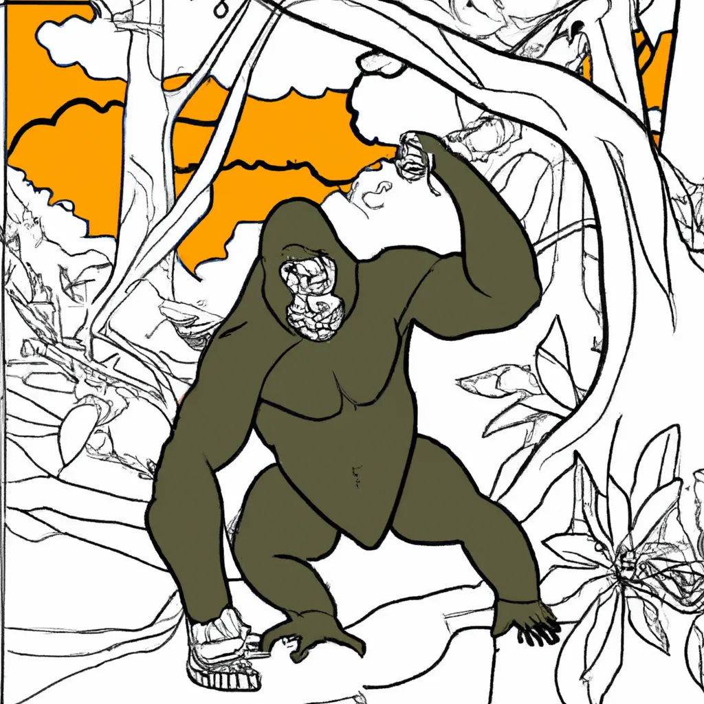 Imagens Gorila Atacando2