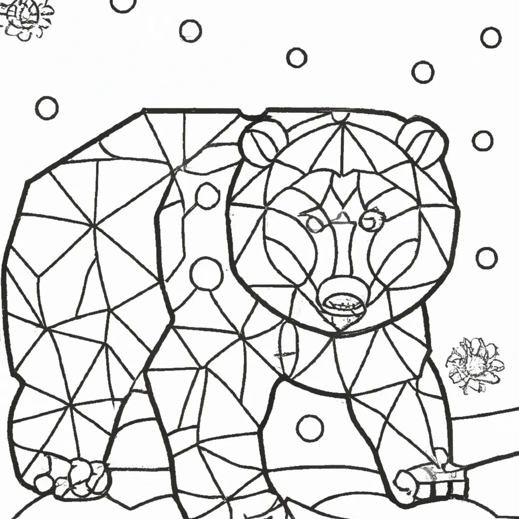 Imagens Mosaico de Urso Imagens Mosaico de Urso