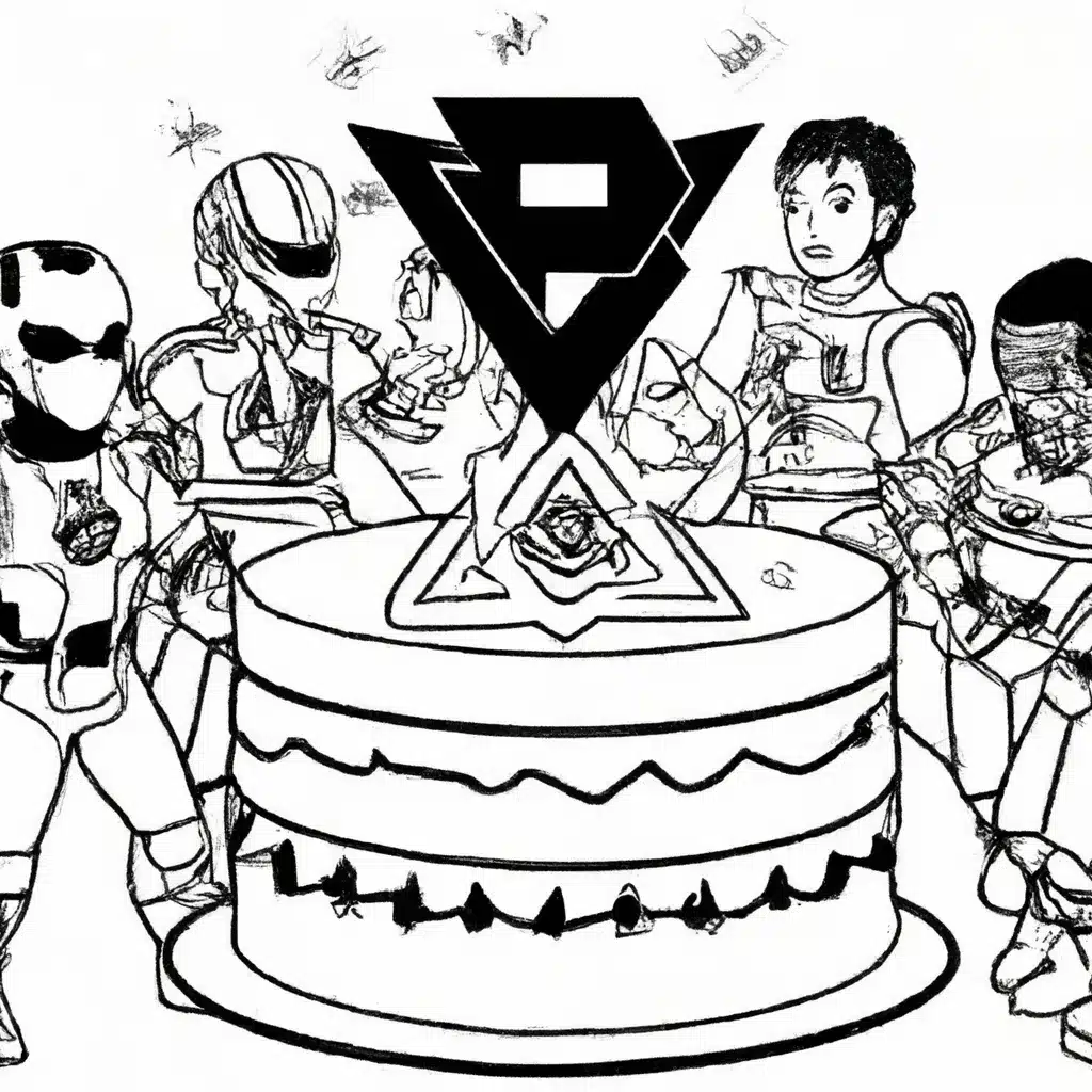 Imagens bolo de aniversario power rangers 1
