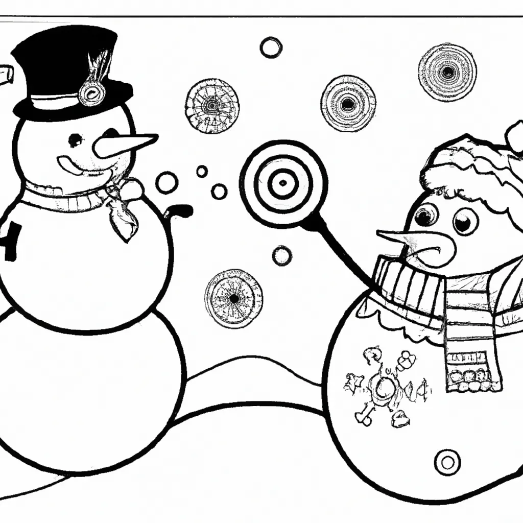 Imagens bonecos de neve de natal2
