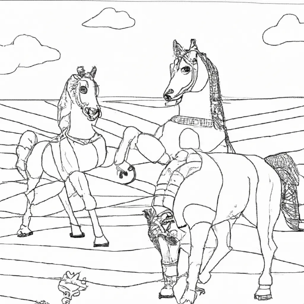Imagens cavalos em 3d Imagens cavalos em 3d