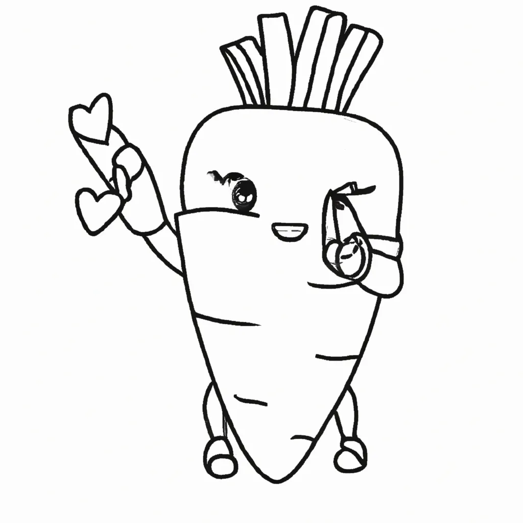 Imagens cenoura kawaii2