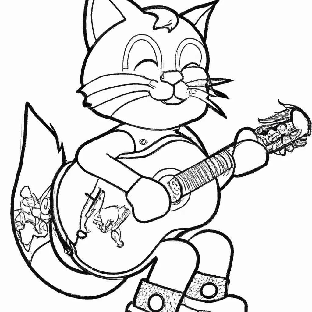 Imagens gato tocando violao Imagens gato tocando violao