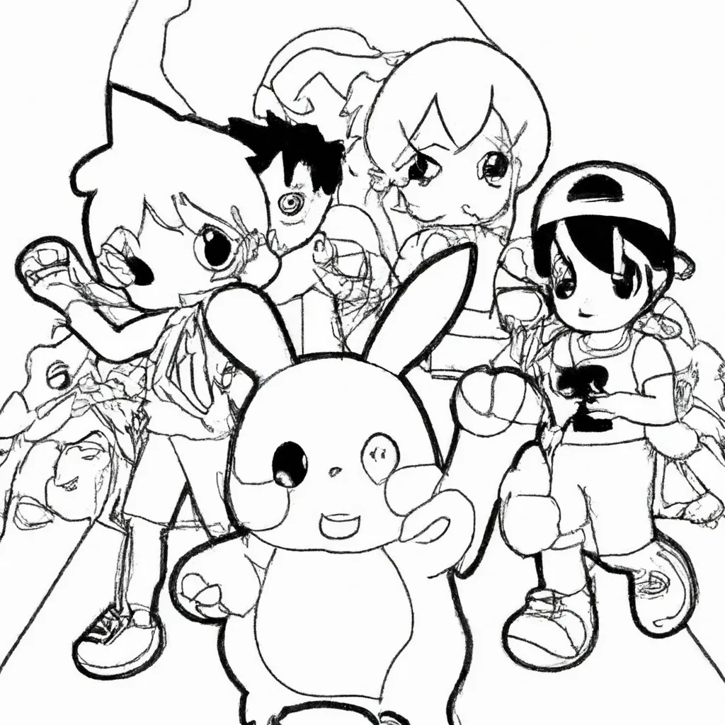 Imagens personagens do pokemon